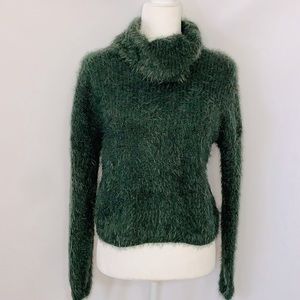 Charlotte Russe Turtleneck Fuzzy  Sweater